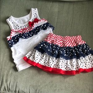 Toddler 4th of July outfit!!! So cute!!!